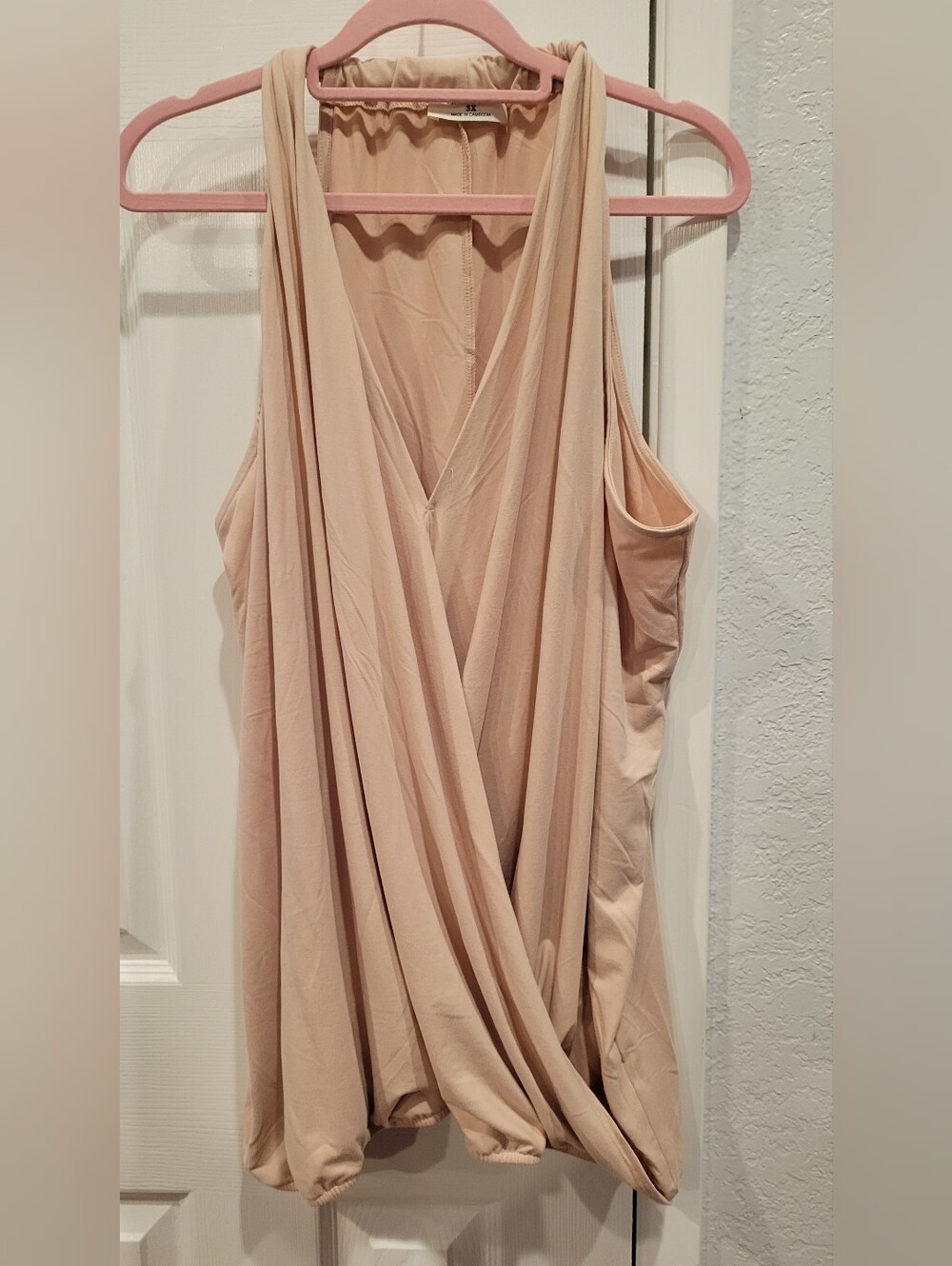 Zenana Outfitters Blush Pink Sleeveless Top